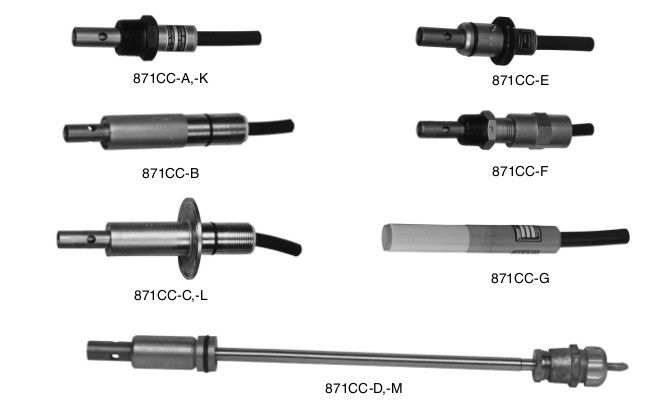 871cc contacting conductivity and resistivity sensors and accessories